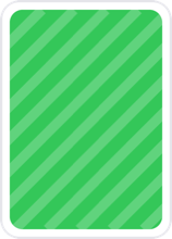 Card back: green stripes
